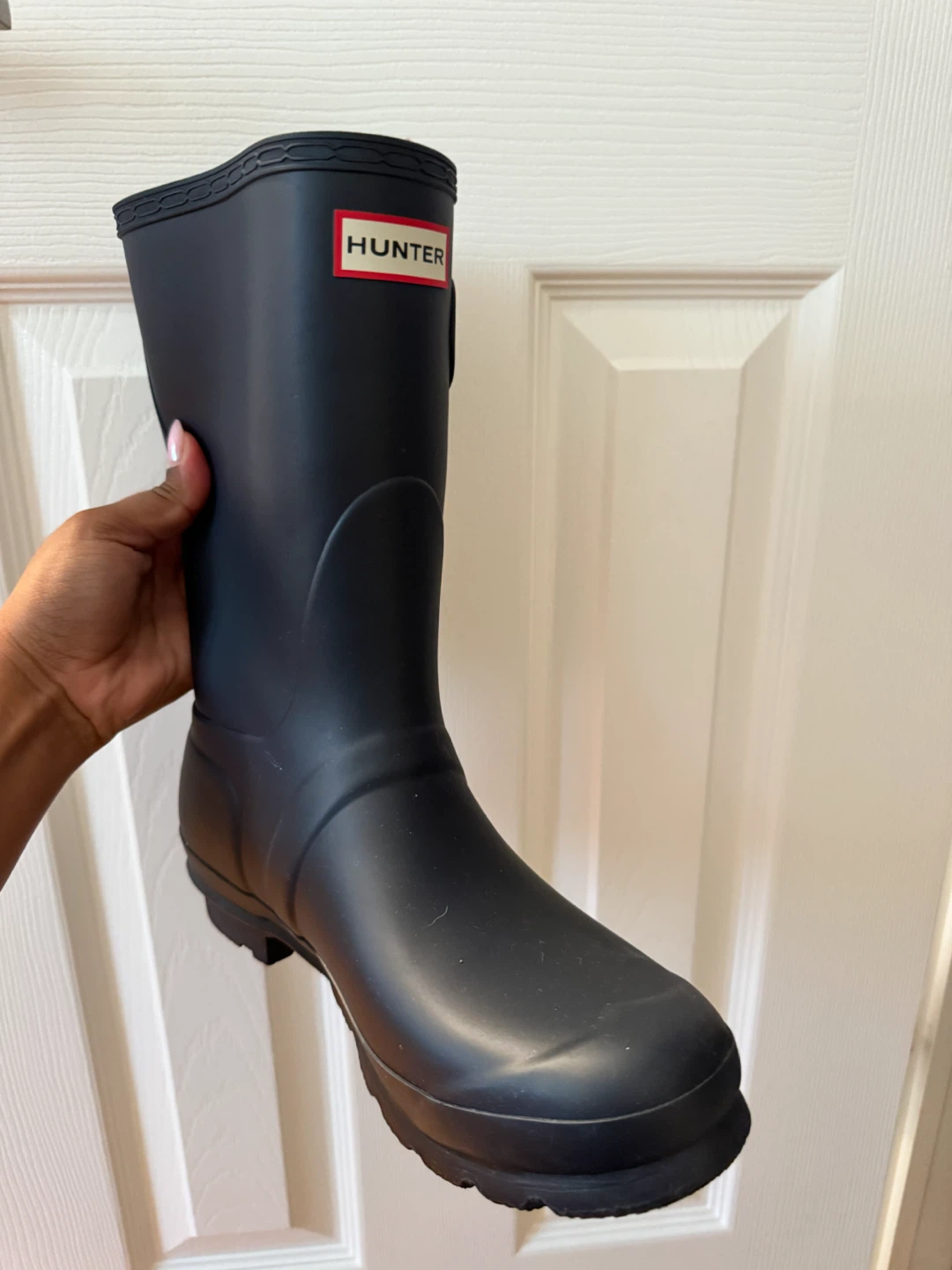 Hunter Women's Tall Rain Boots - Navy
