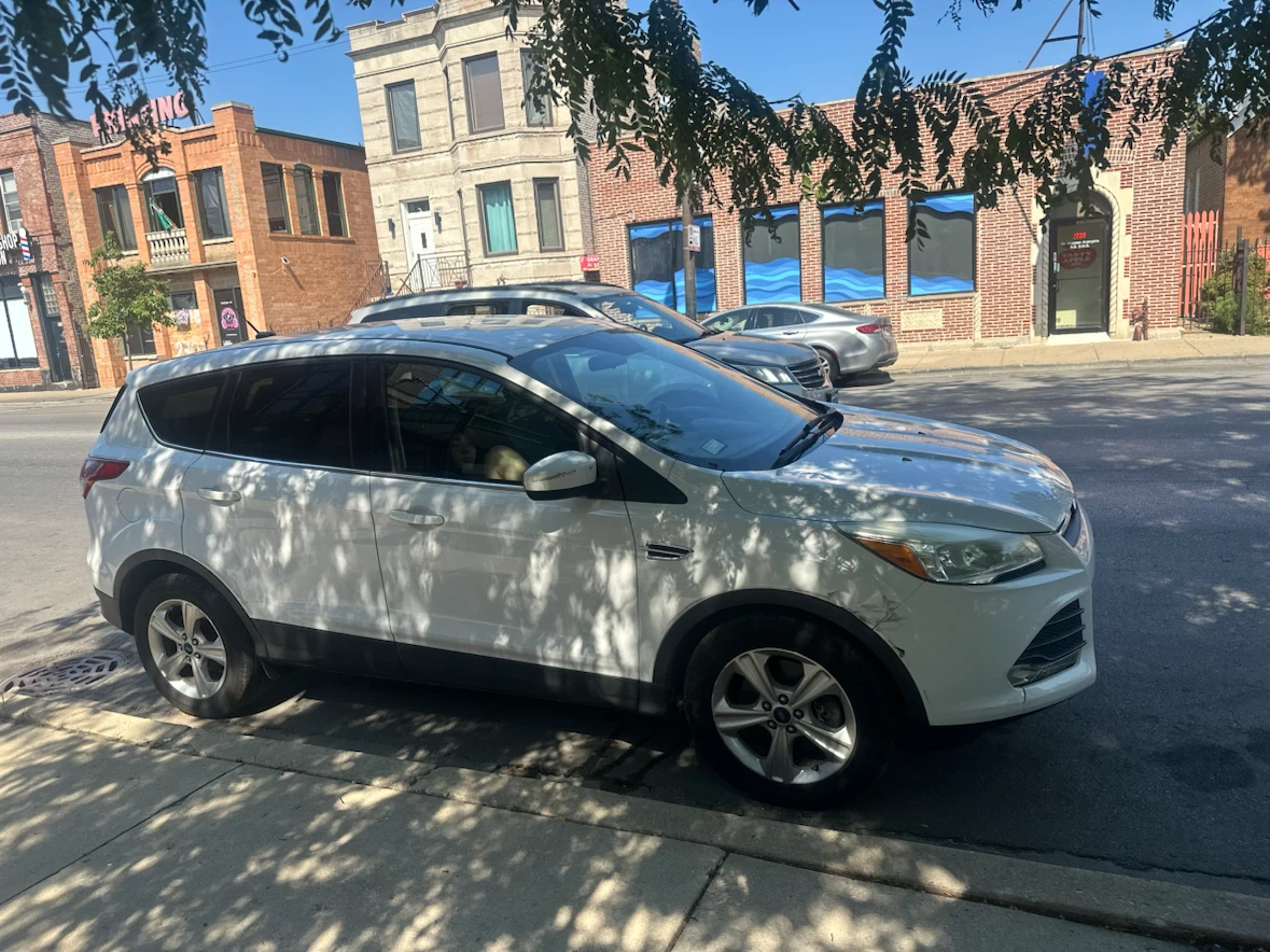 2015 White Ford Escape SUV - photo 2
