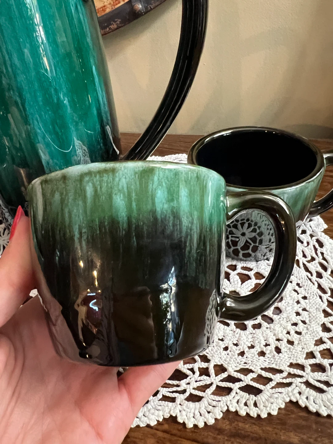 Vintage Blue Mountain Pottery (BMP) Coffee Set - photo 2