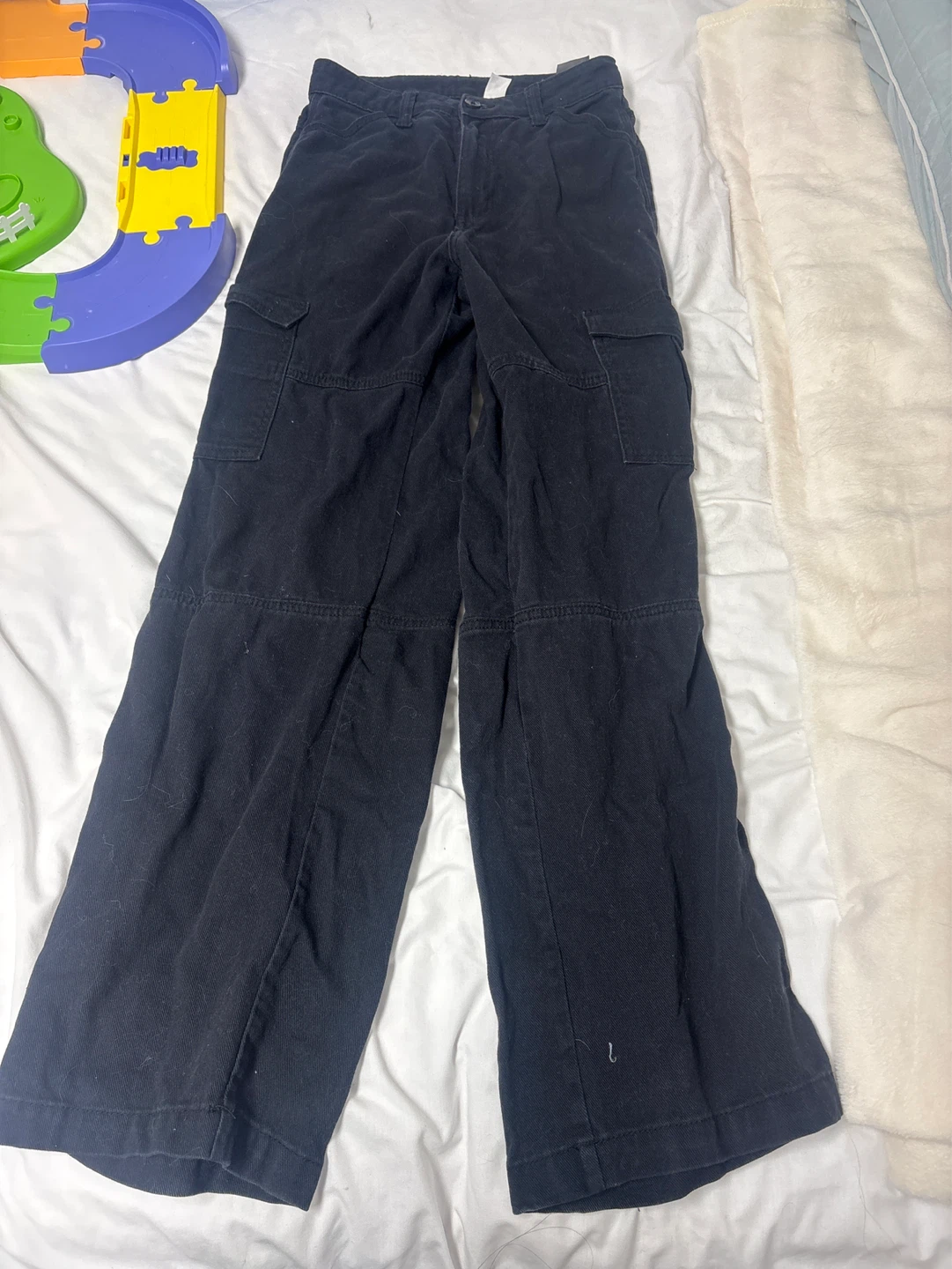 Black Cargo Pants size 32