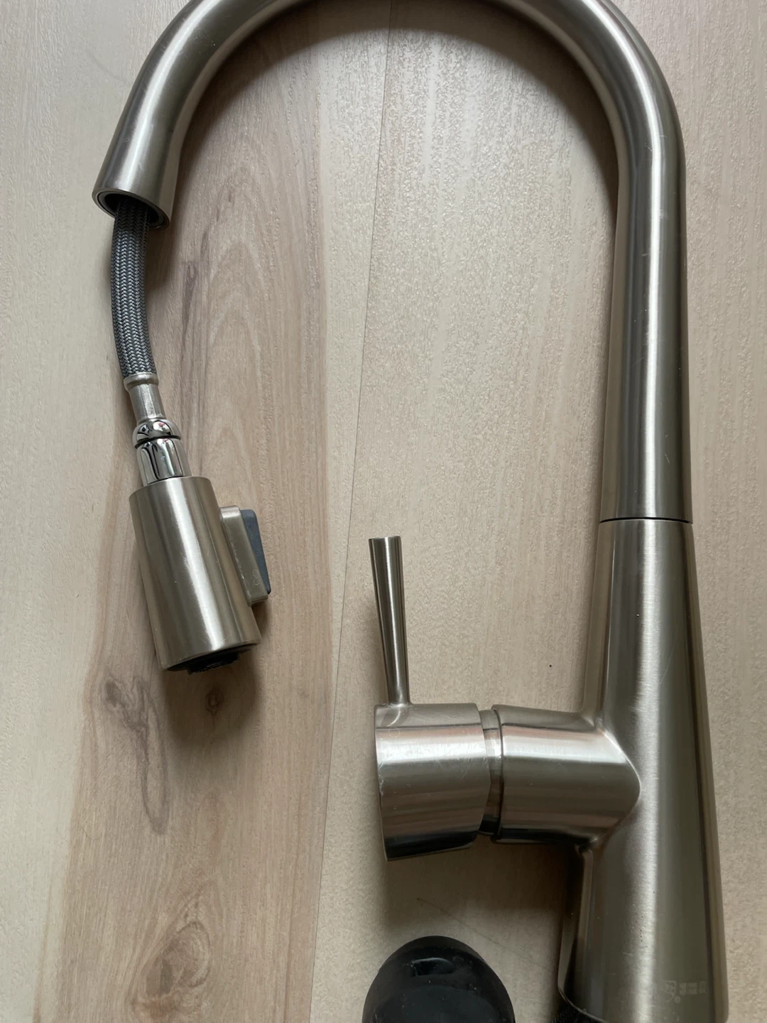 Brushed Nickel Kitchen Faucet_Home Depot - photo 2