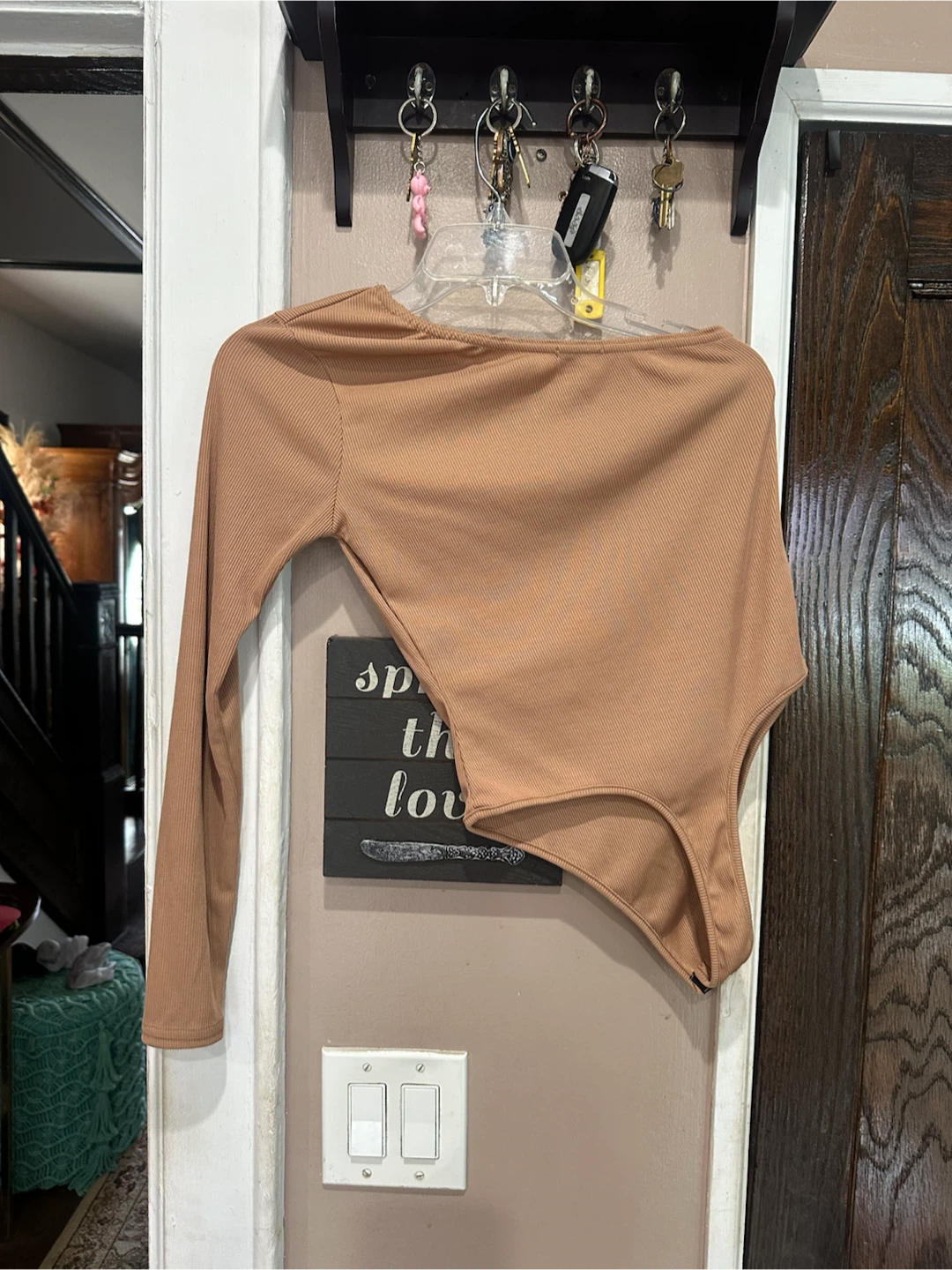 Boohoo One Shoulder Long Sleeve Bodysuit - photo 3