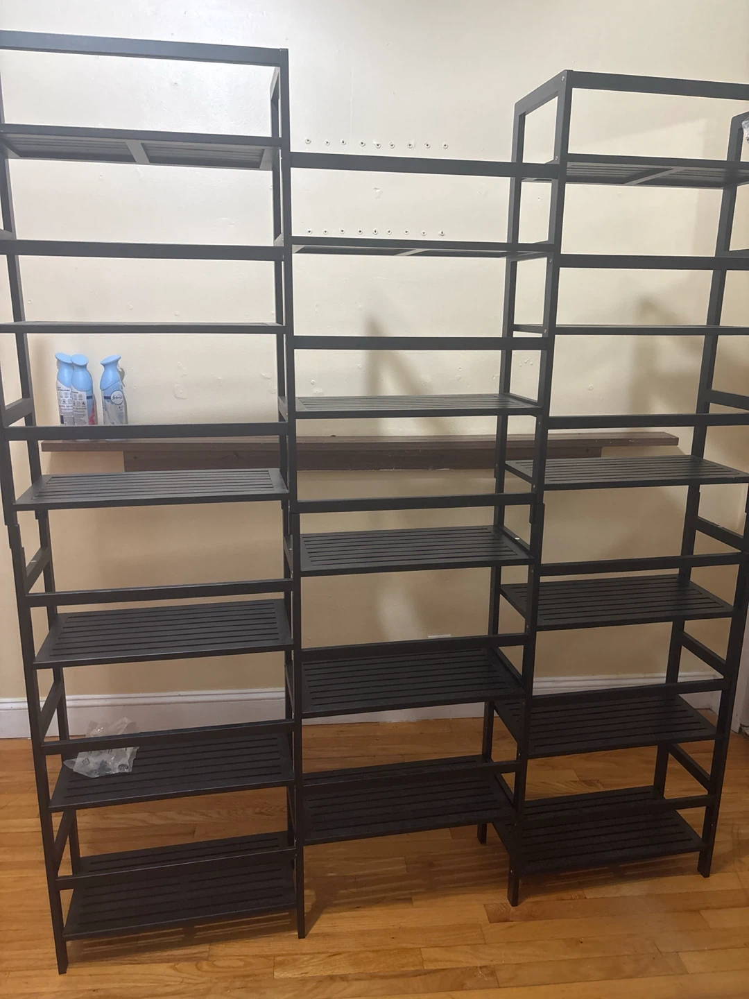 Black Metal Multi-Tiered Shelf Unit - photo 3