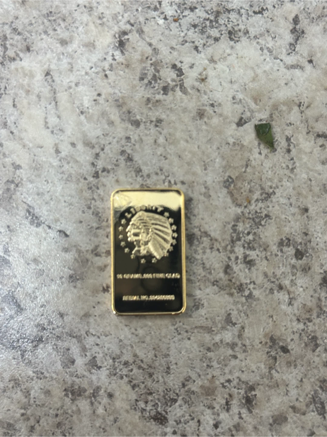 10 Gram Gold Bar - Buffalo Design - photo 2