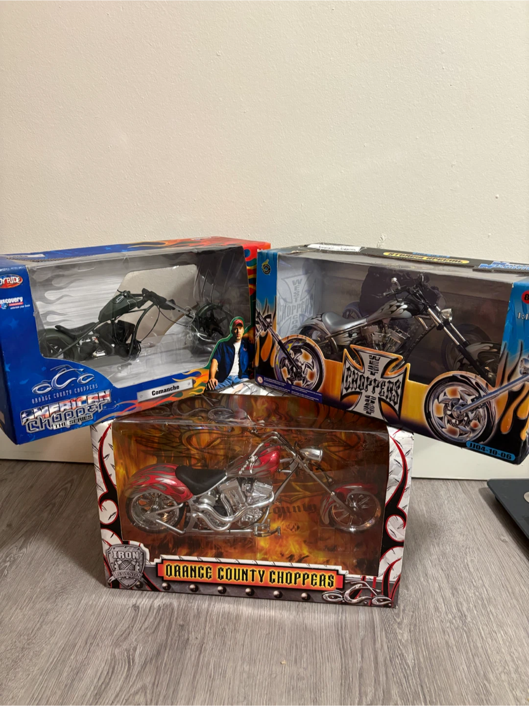 Orange County Choppers American Chopper Die-Cast Motorcycles