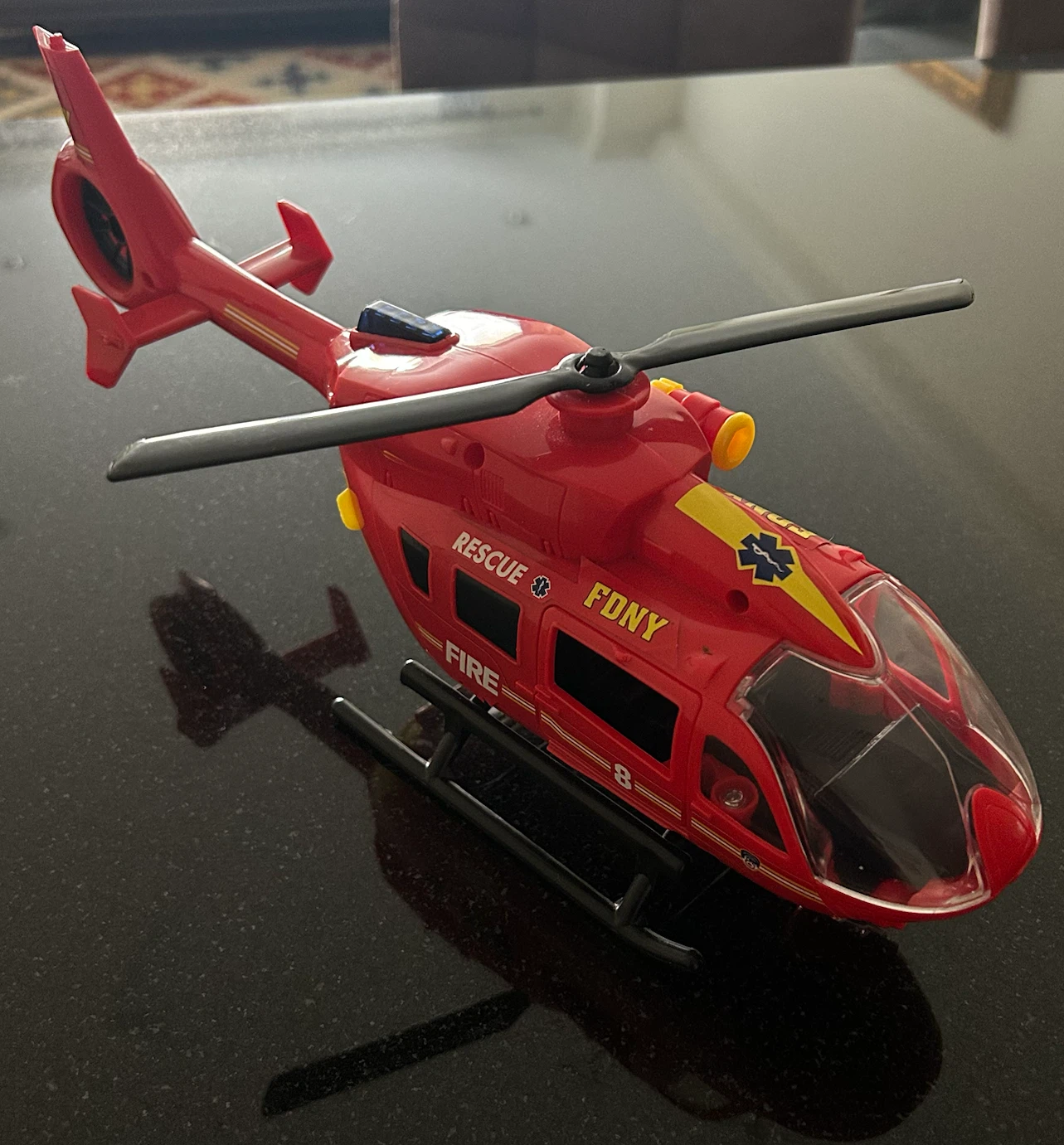 FDNY Rescue Helicopter Toy - photo 2