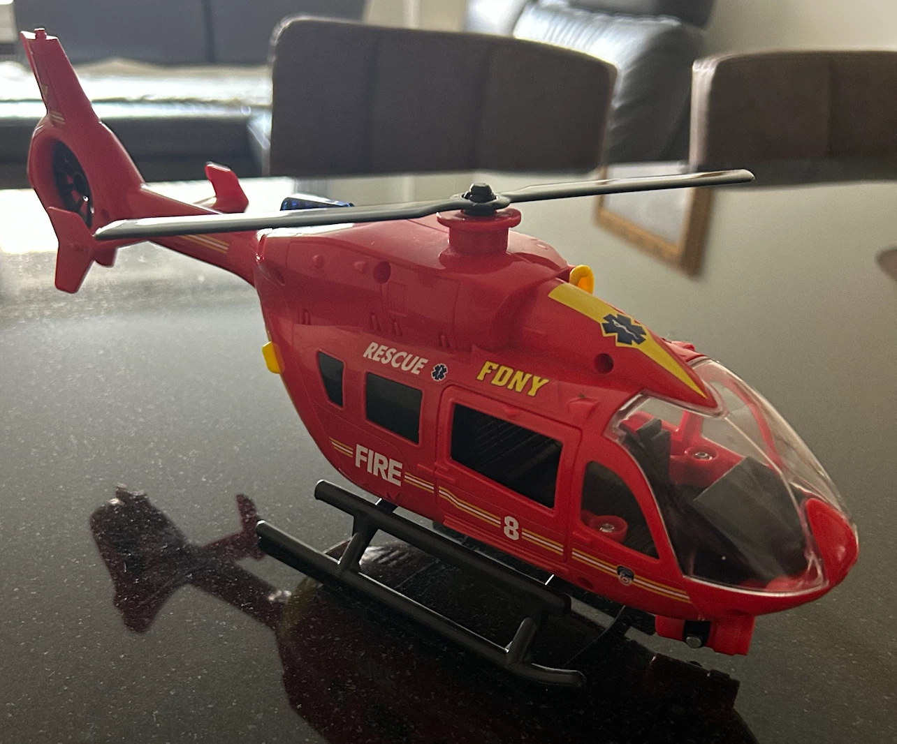 FDNY Rescue Helicopter Toy