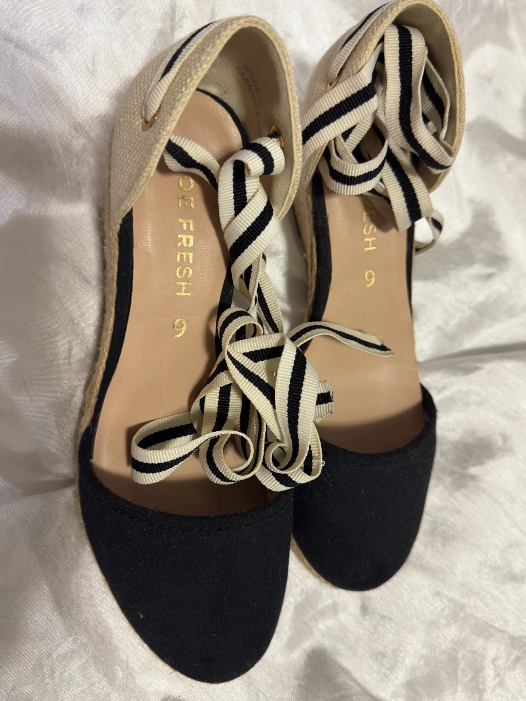 Joe Fresh Espadrille Wedge Sandals - photo 3