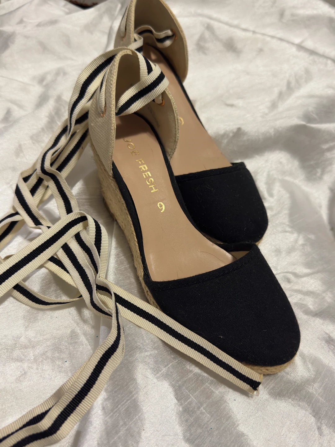 Joe Fresh Espadrille Wedge Sandals - photo 5