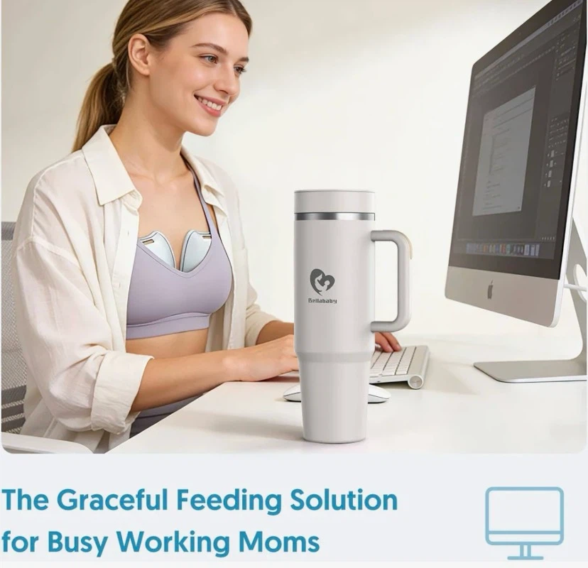 Bellababy 2-in-1 Portable Breast Milk Insulated Tumbler