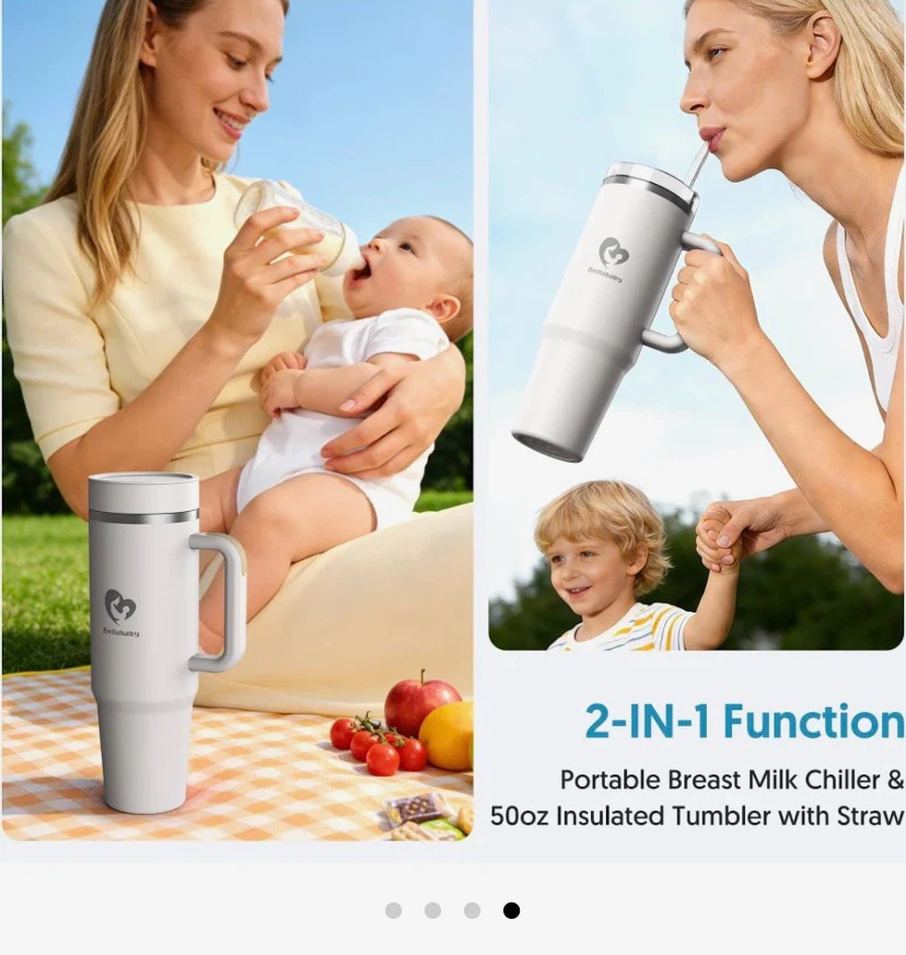 Bellababy 2-in-1 Portable Breast Milk Insulated Tumbler - photo 2