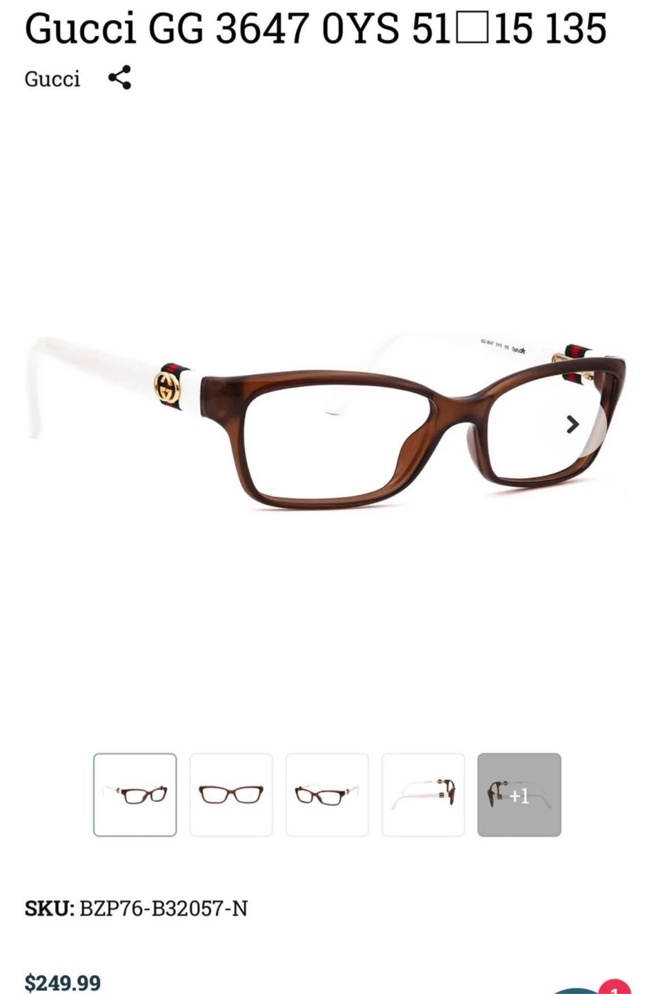 Gucci GG 3647 OYS Eyeglasses - photo 4