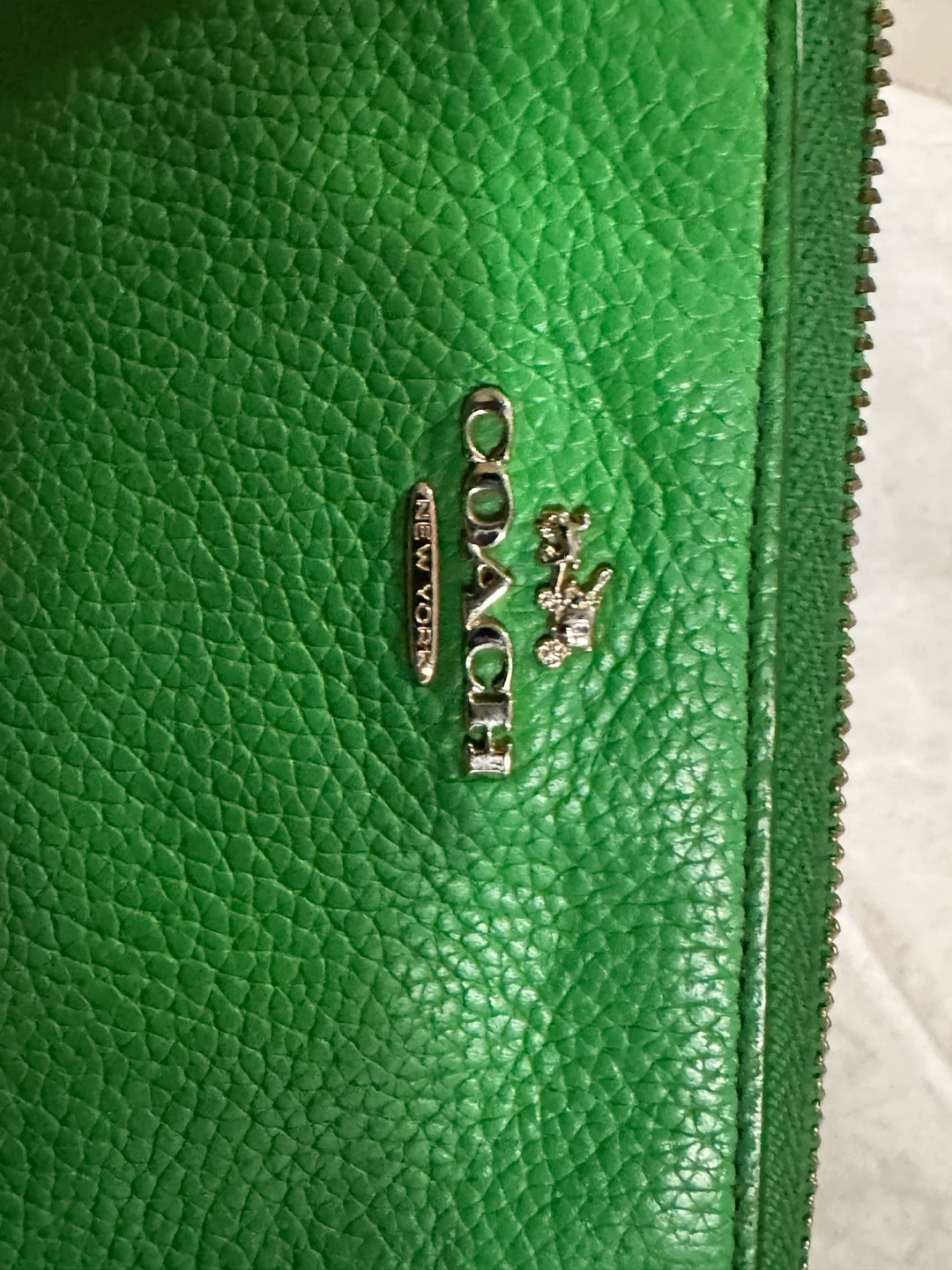 Green Coach Wristlet - photo 4