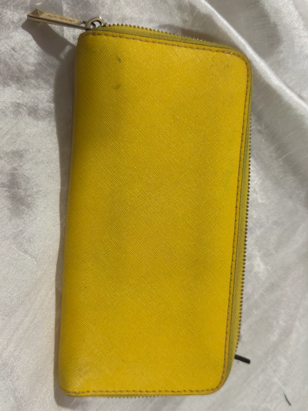 Michael Kors Studded Yellow Zip Around Wallet - photo 5