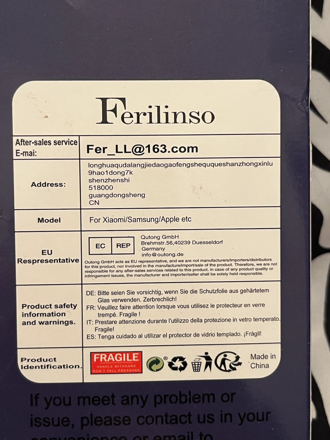 📱 Full 6 Pack Ferilinso Screen Protector Apple iPhone 16 Pro - photo 5