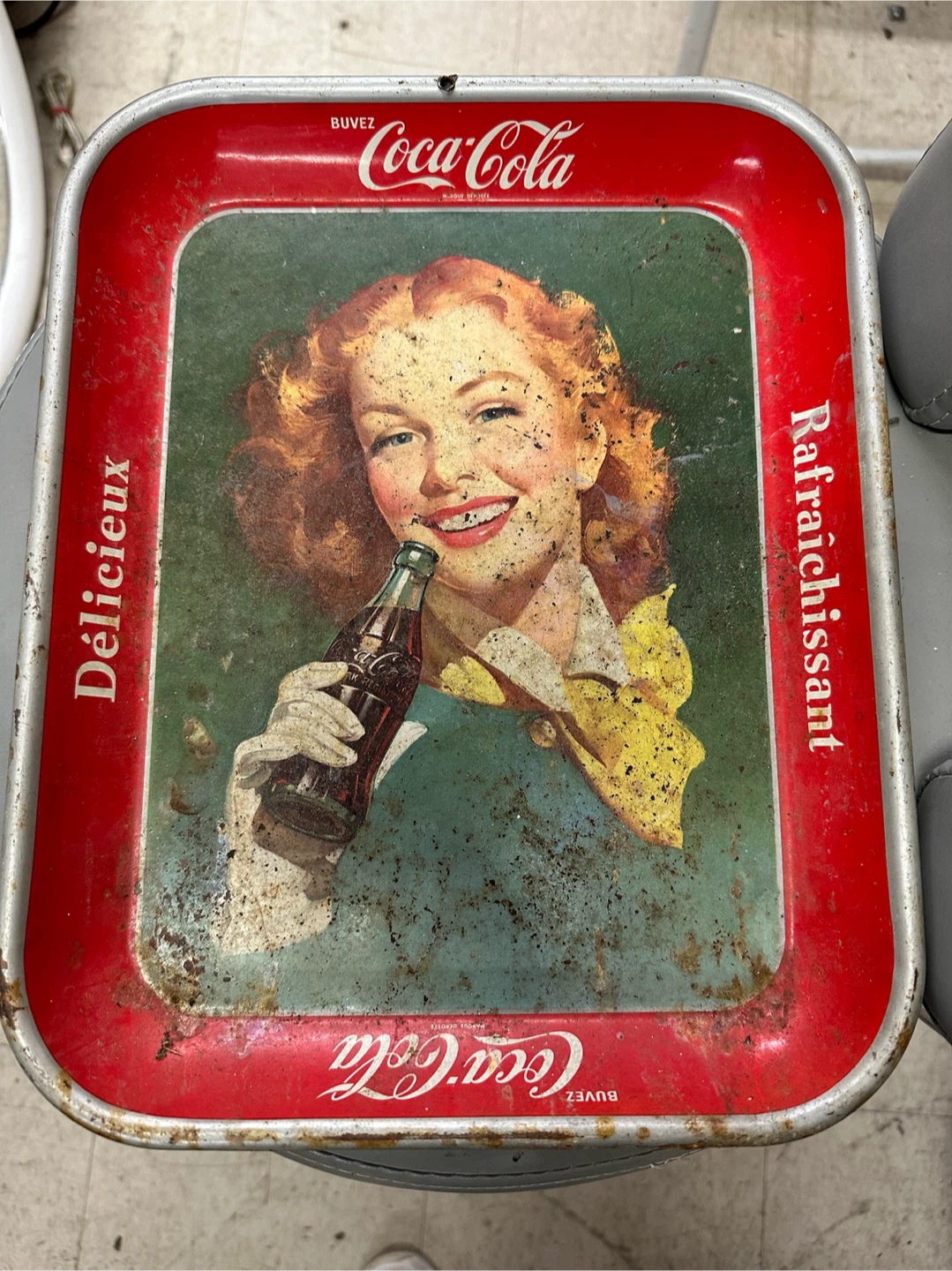 Vintage Coca Cola Tray