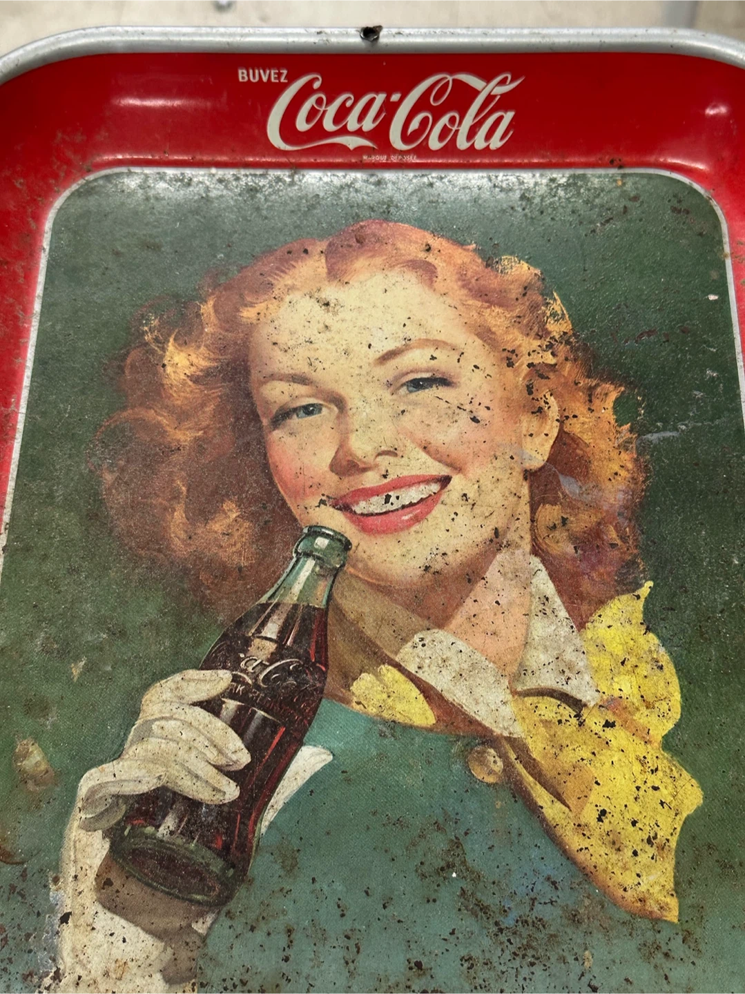Vintage Coca Cola Tray - photo 3