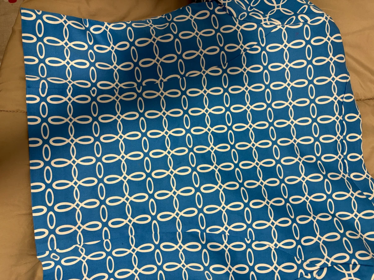 Charter Club Blue Geometric Print Blazer Jacket - photo 3