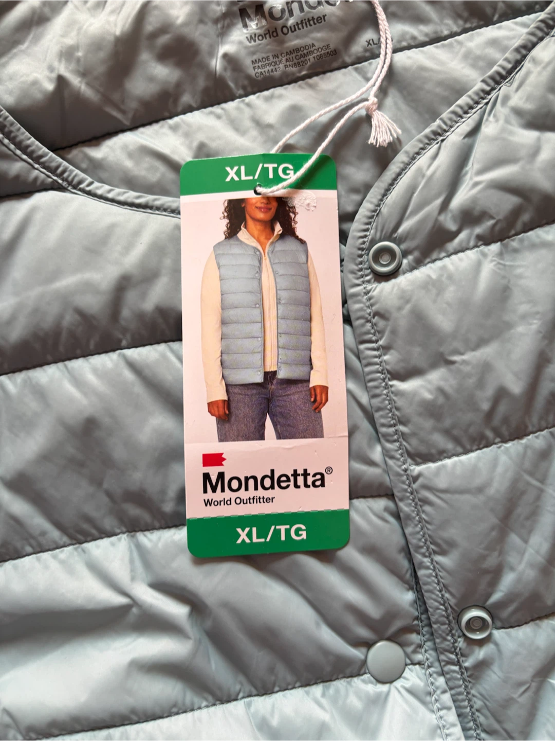 Ladies Mondetta Down-Fill Vest XL/TG - photo 2