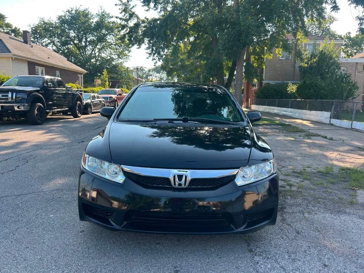 2009 Black Honda Civic Sedan 134 mil millas - photo 3