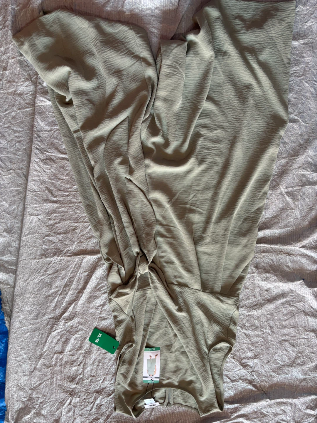 DKNY Sleeveless Maxi Dress XL/TG
