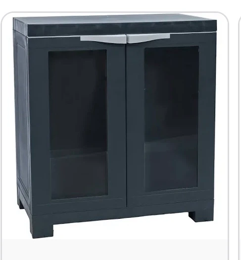 Sunnydaze Decor 25.5" H Resin Garage Storage Cabinet