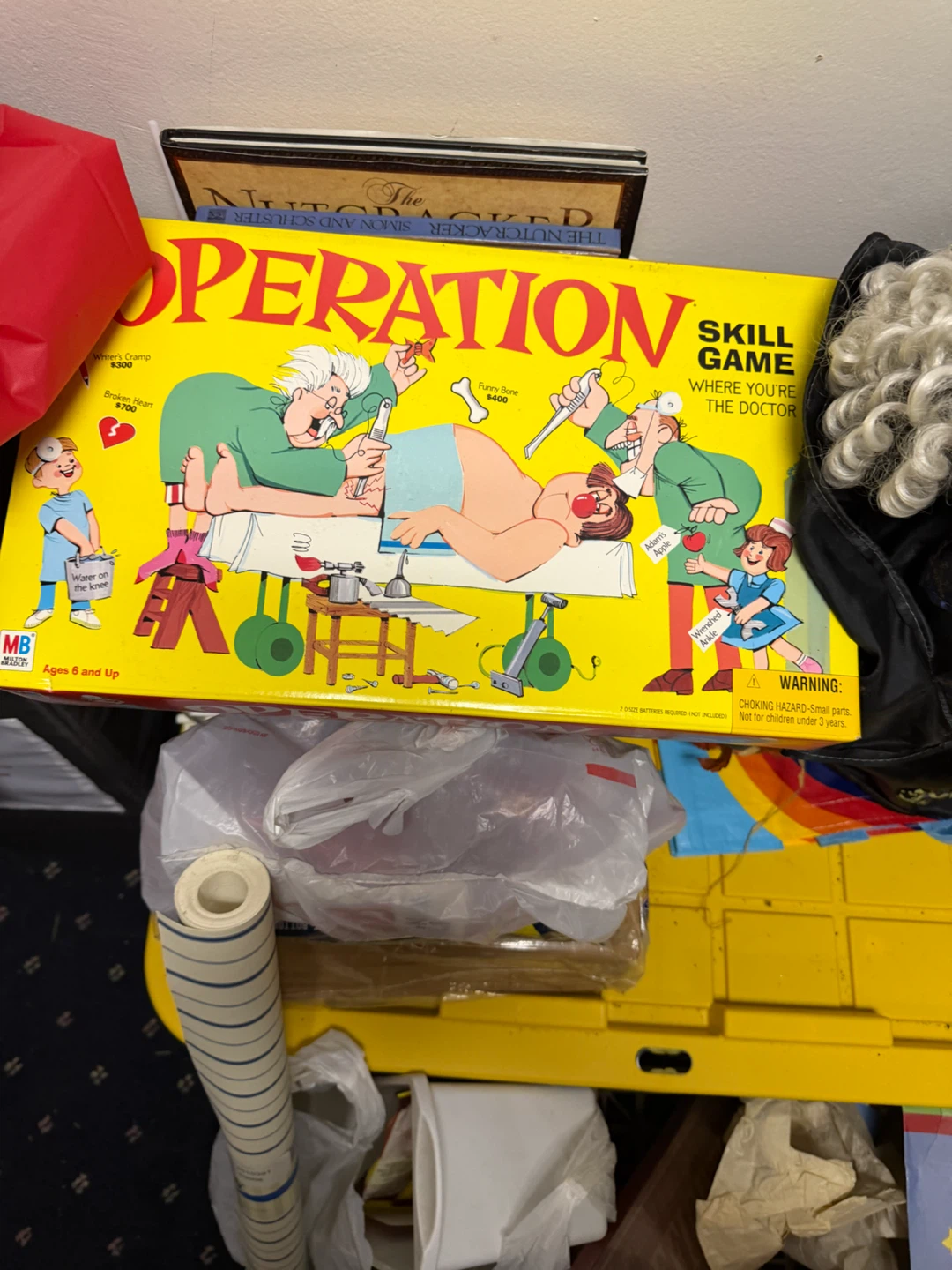Milton Bradley Operation Skill Game