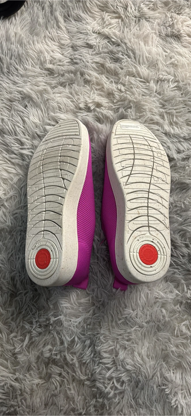 FitFlop Women's RALLY E01 Multi-Knit Sneakers - Fuchsia - photo 4