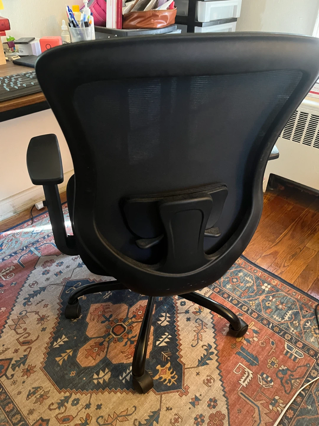 Black Mesh Office Chair - photo 2