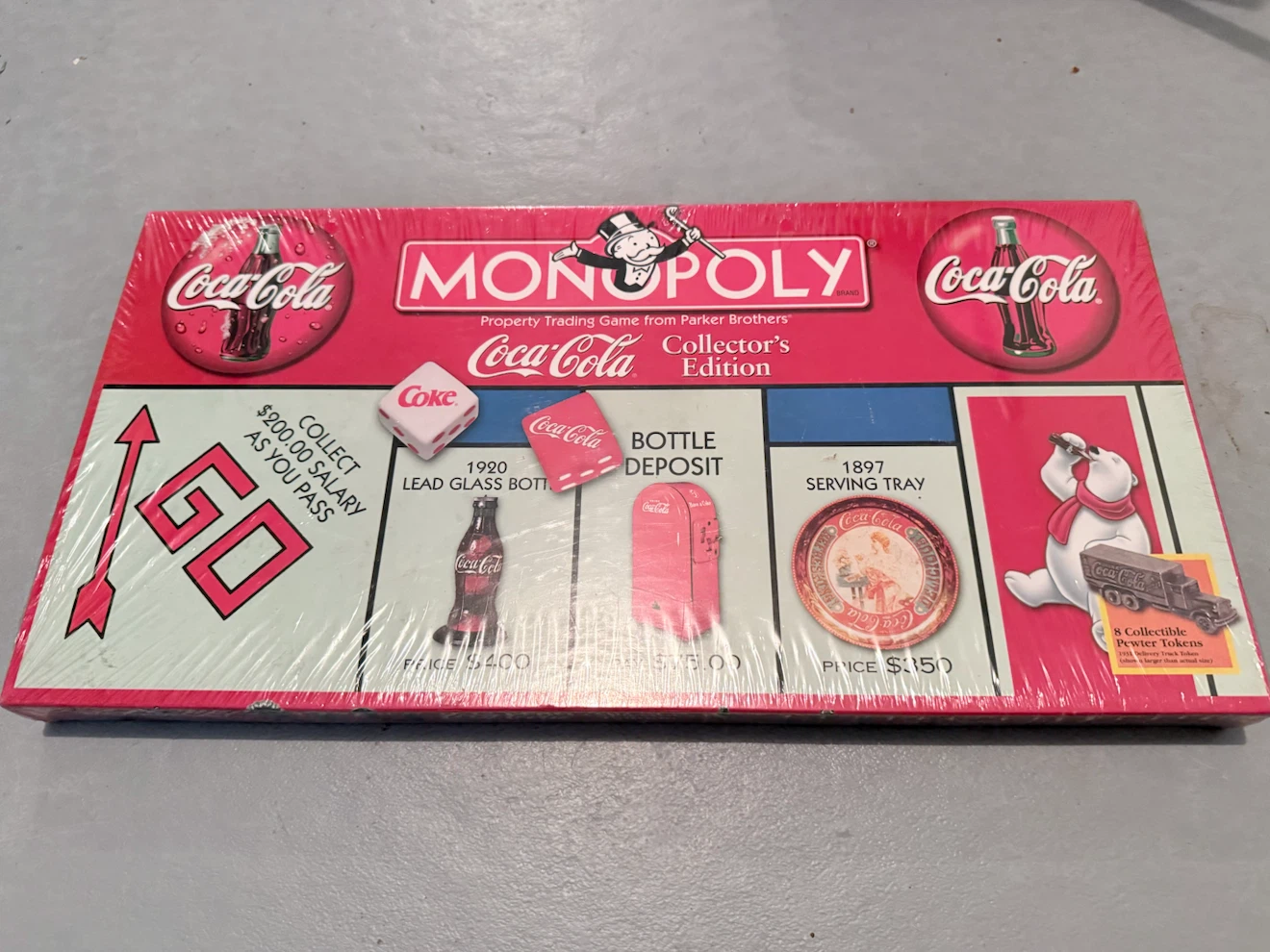 Coca-Cola Collector’s Edition Monopoly - New and Sealed