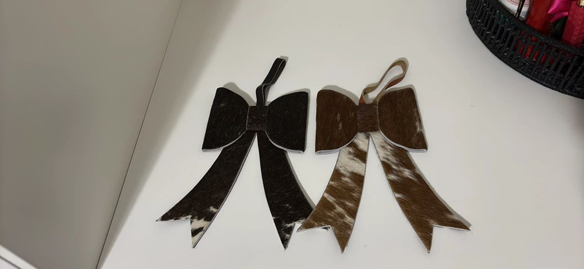 Genuine Cowhide Bows