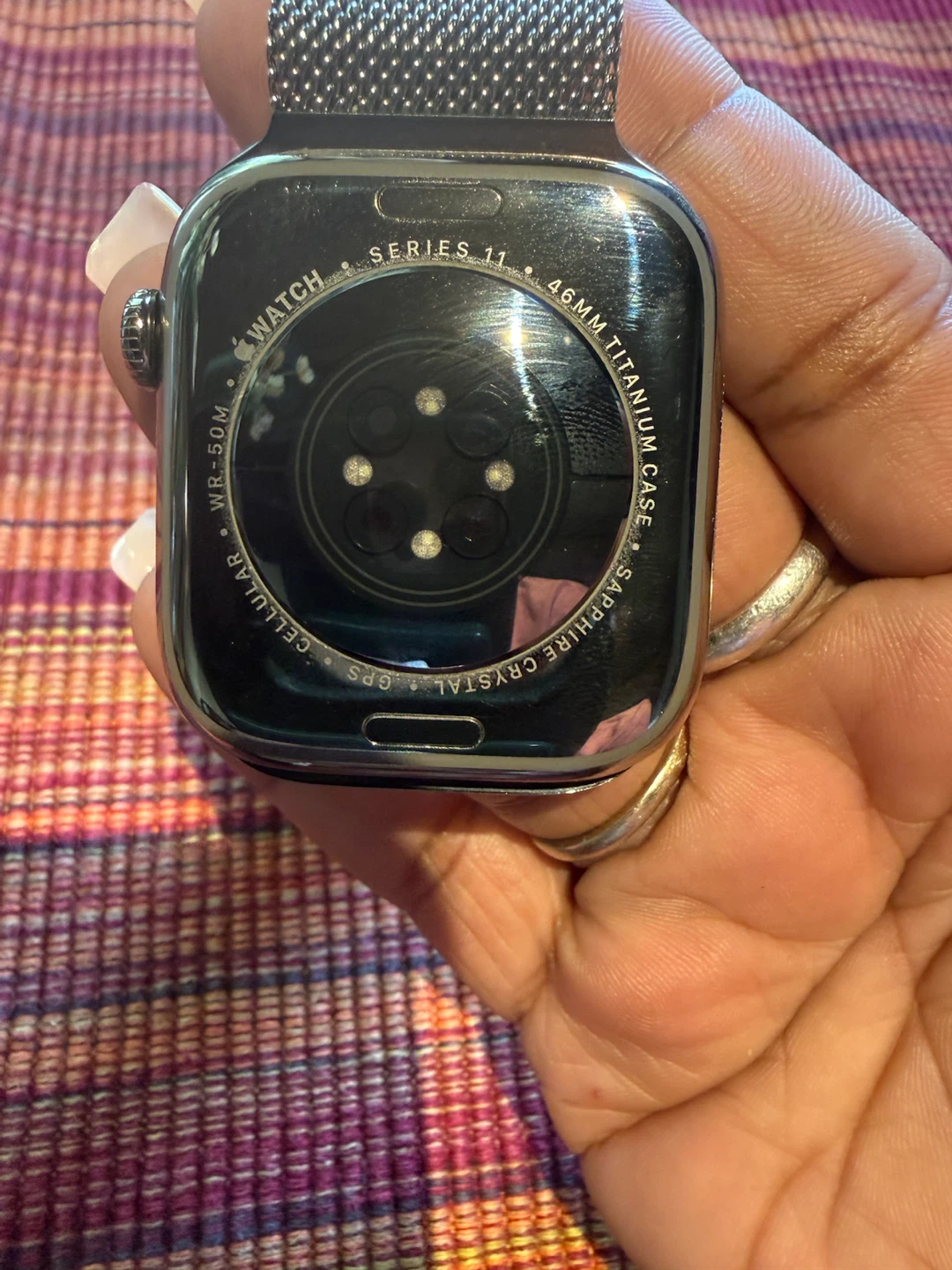 Apple Watch Series 11 46mm Titanium Case - photo 2