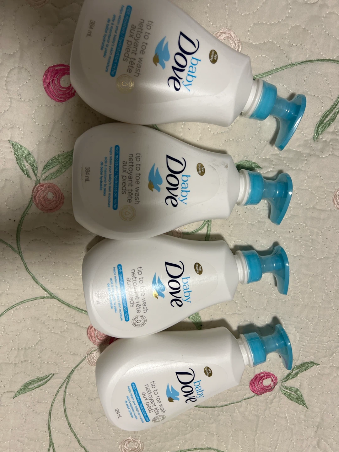 Dove Baby Tip to Toe Wash (4 x 384 mL)