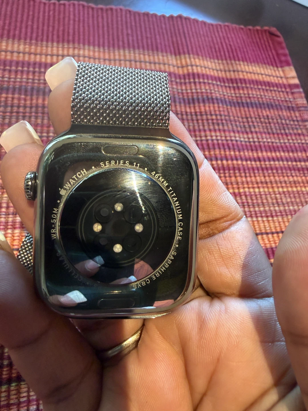 Apple Watch Series 11 46mm Titanium Case - photo 3