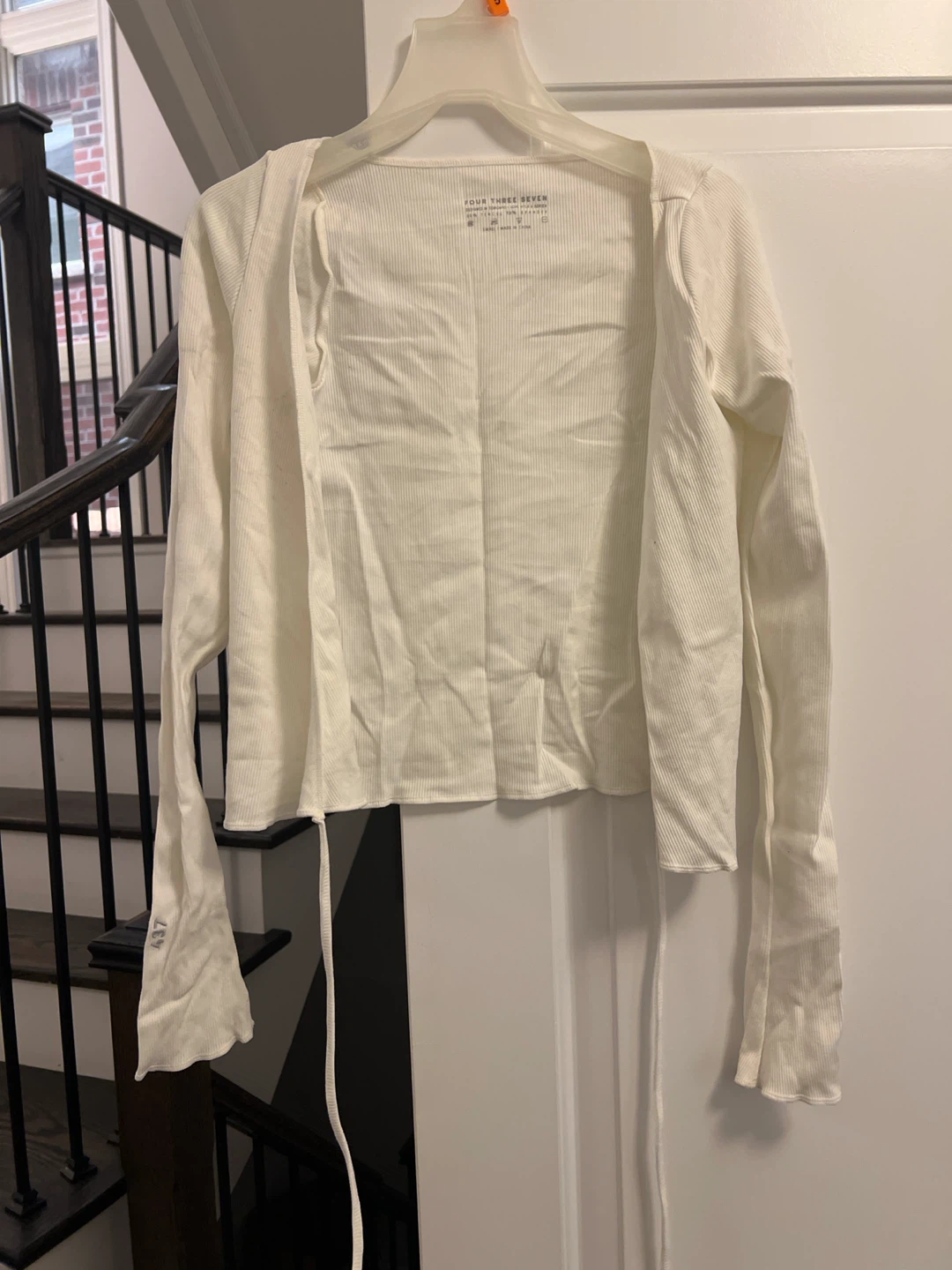 437 The Studio Wrap in White - photo 3