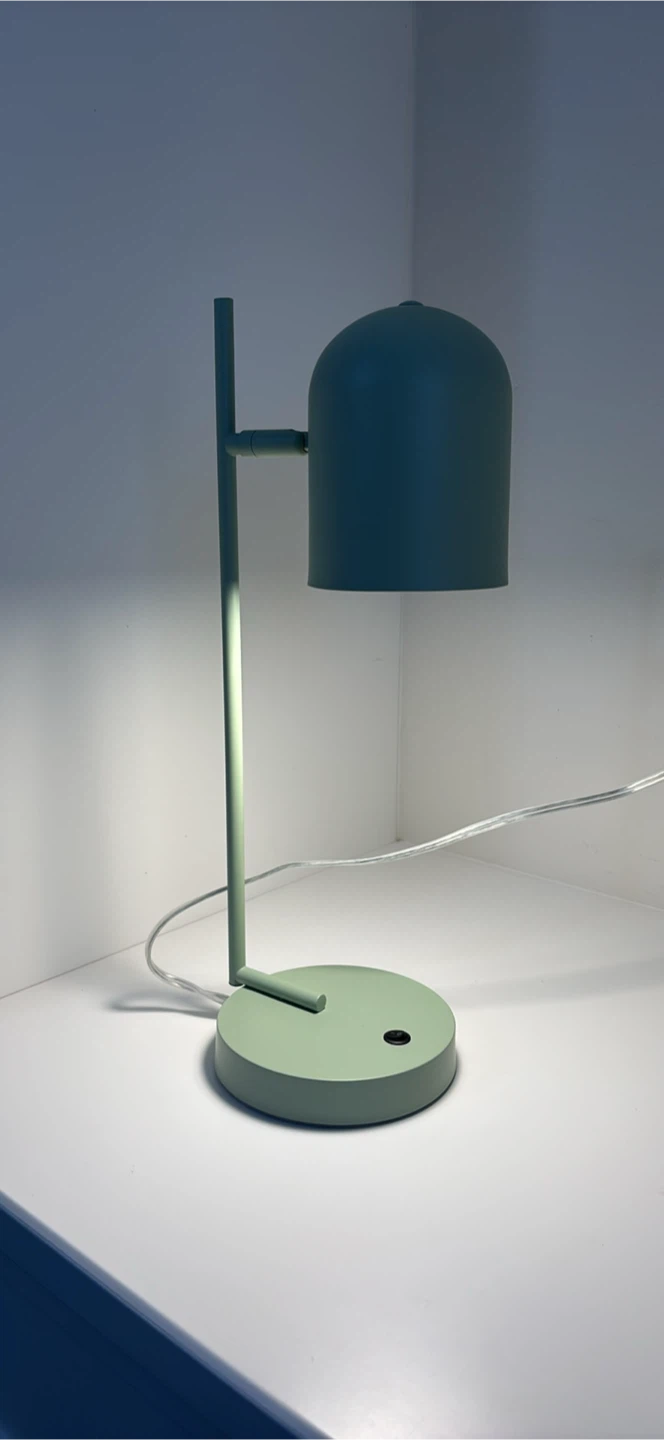 Green Desk Lamp with USB Port - photo 3