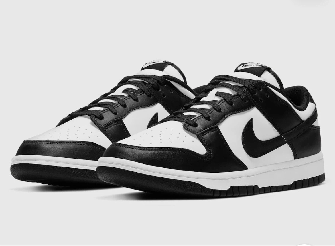 Nike Dunk Low Panda Black White Sneakers