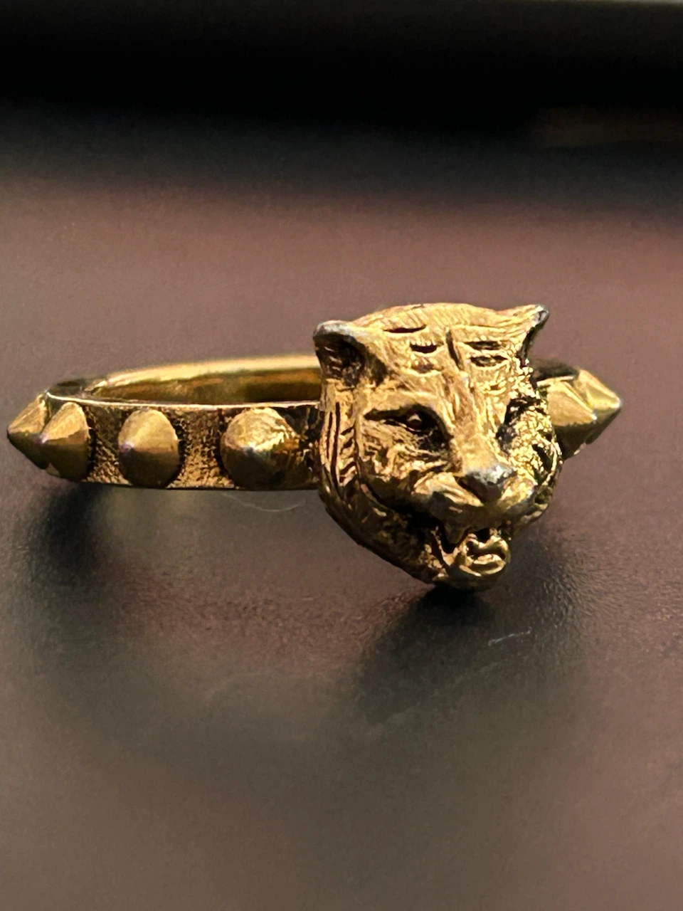 Gucci Tiger Head Ring