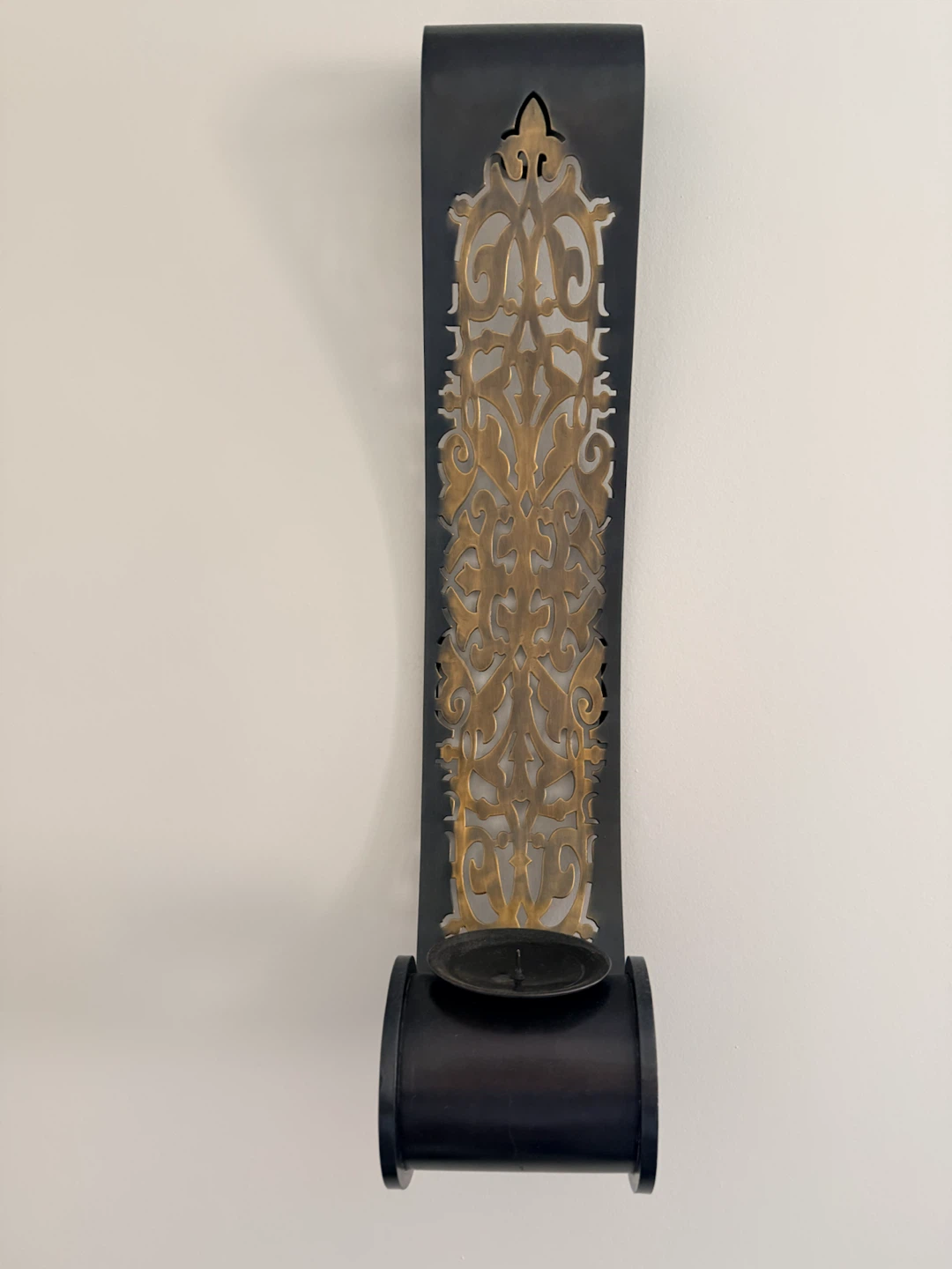 Ornate Wall Sconce Candle Holder (set of 2) - photo 2
