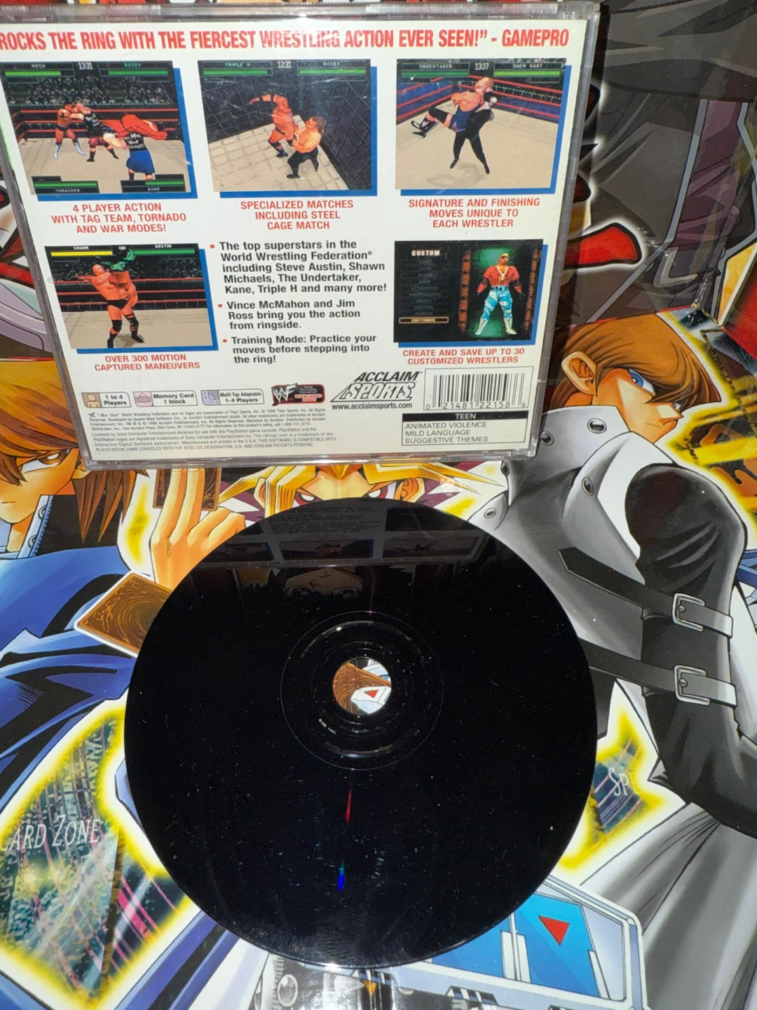 WWF War Zone PlayStation 1 Game - photo 3