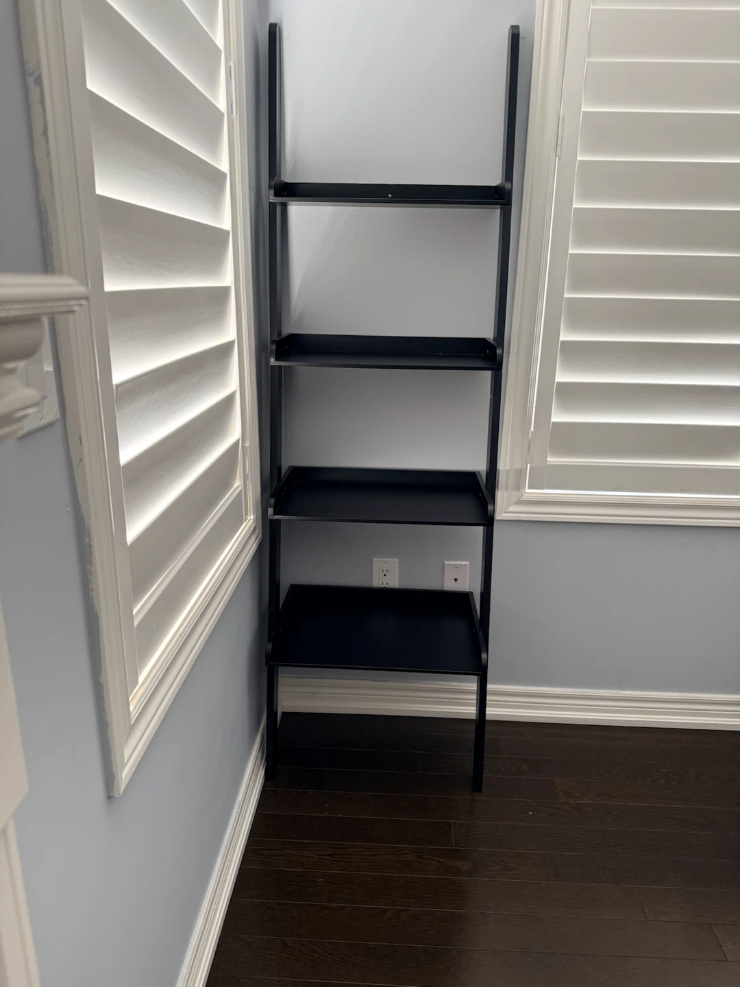 Black Ladder Shelf (set of 2) - photo 3