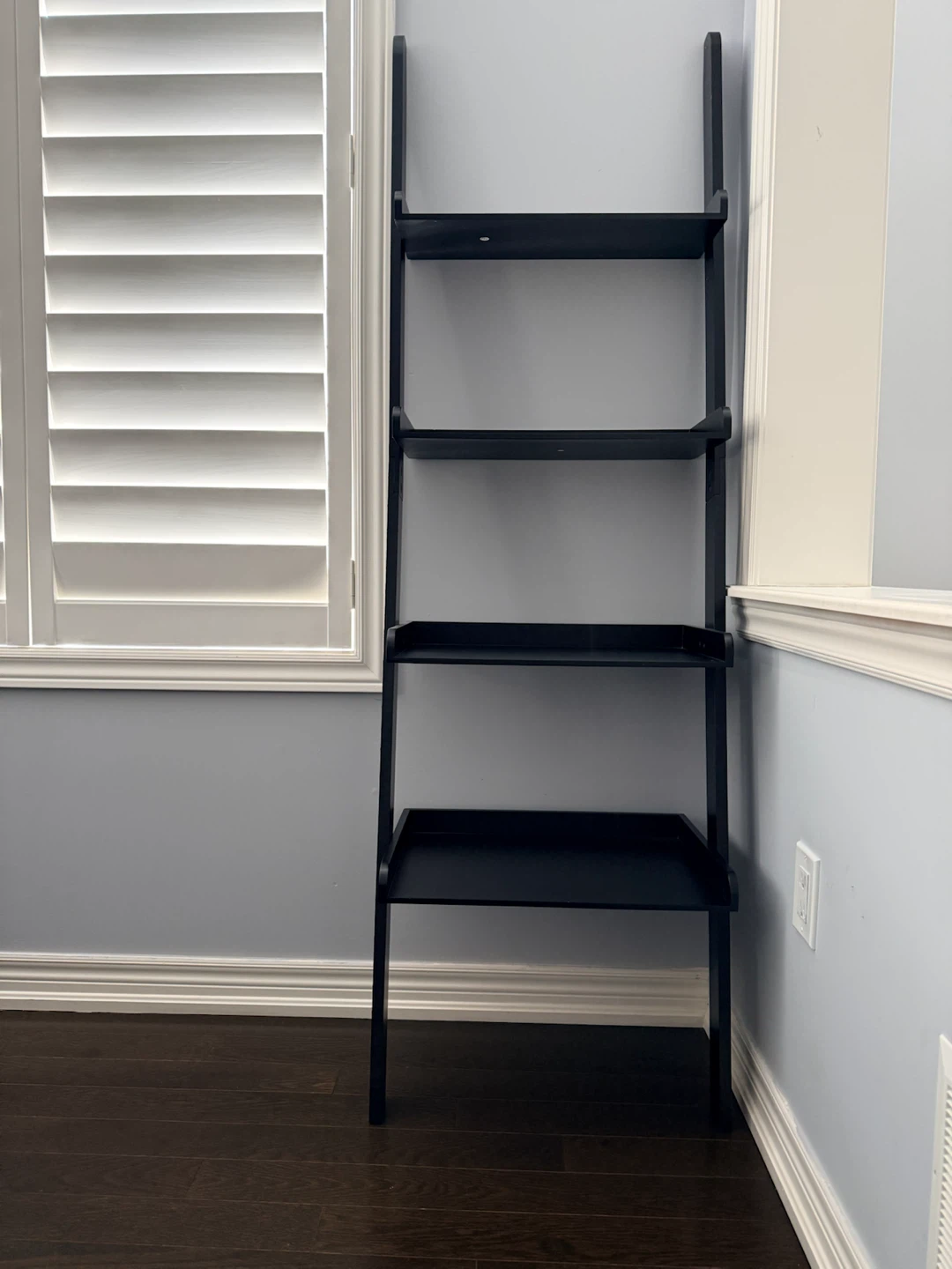 Black Ladder Shelf (set of 2) - photo 4