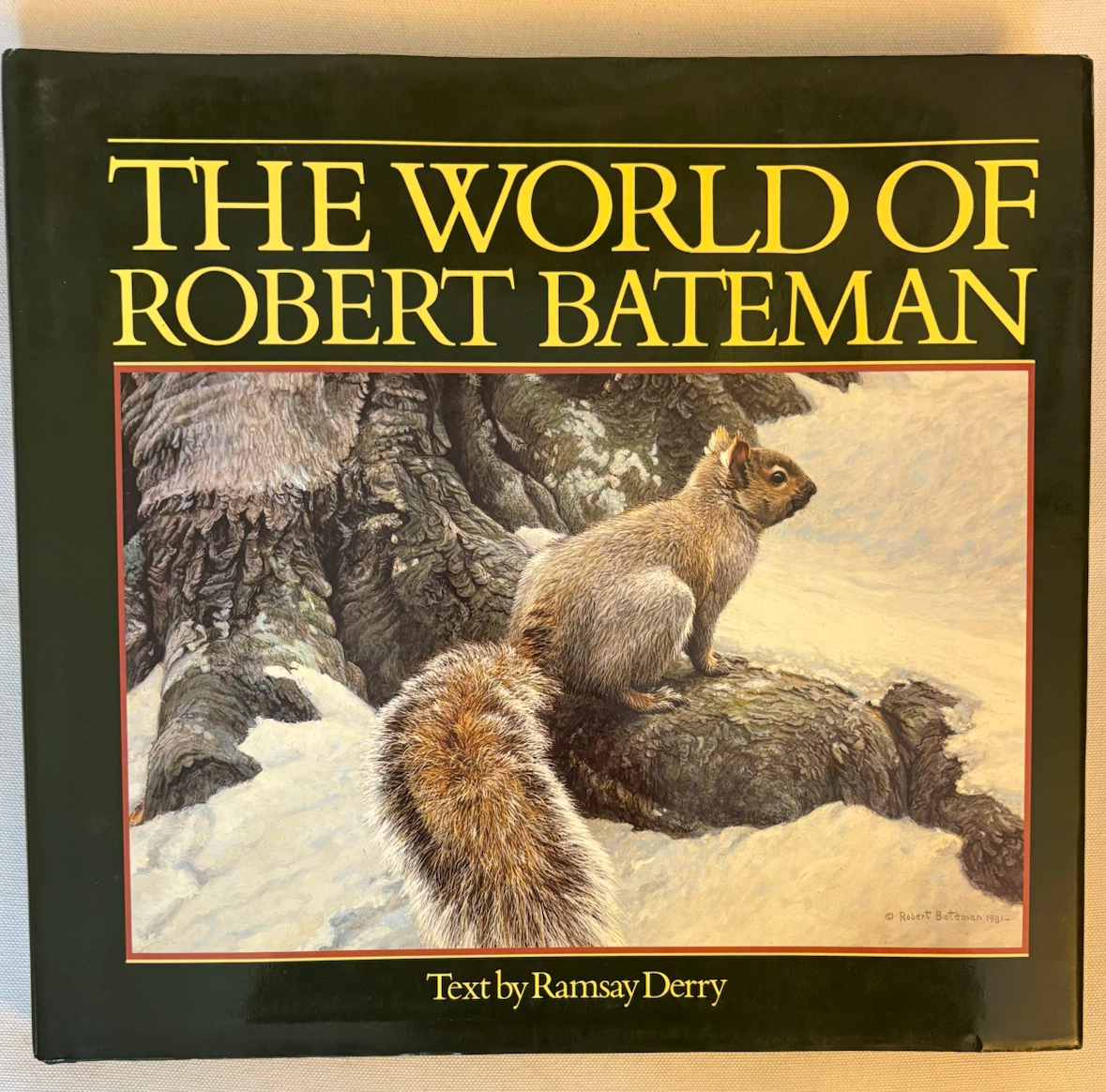 The World of Robert Bateman Book signed by artist.