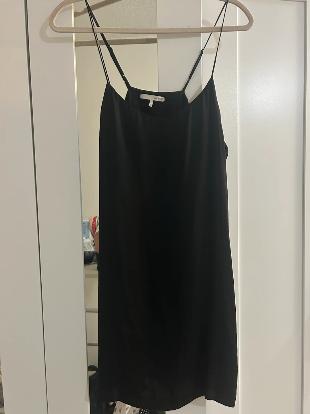 Oak + Fort Black Slip Dress - photo 2