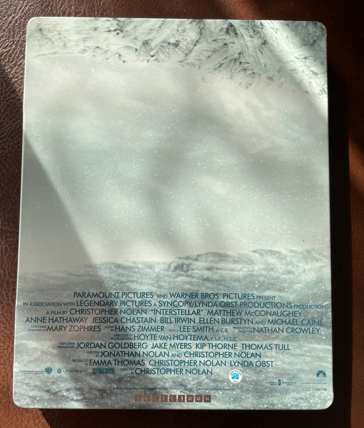 Christopher Nolan’s Interstellar Steelbook - photo 2