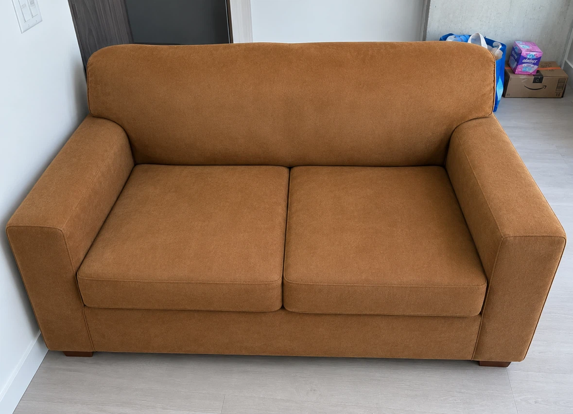 Brown 2-Seater Sofa Cover