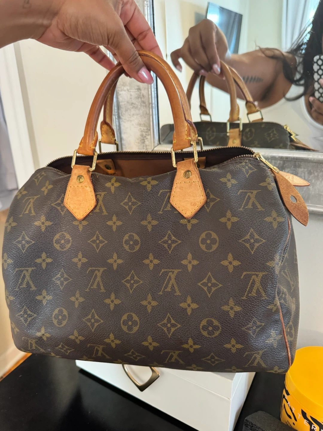 Louis Vuitton Speedy 30 Monogram Canvas Handbag