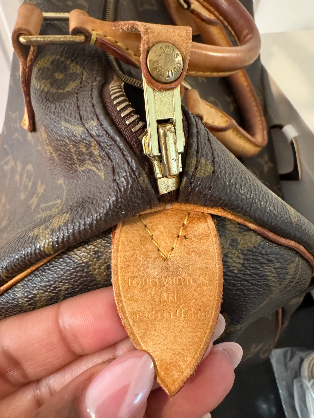 Louis Vuitton Speedy 30 Monogram Canvas Handbag - photo 5