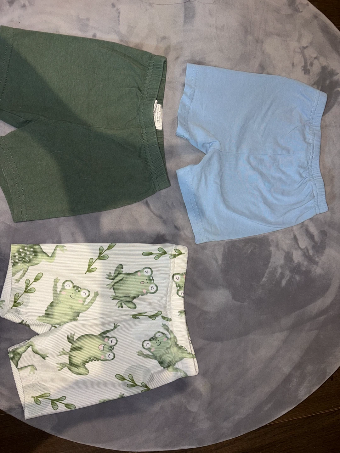 Ensemble de 3 culottes courtes Cozy Cub 9-12 mois