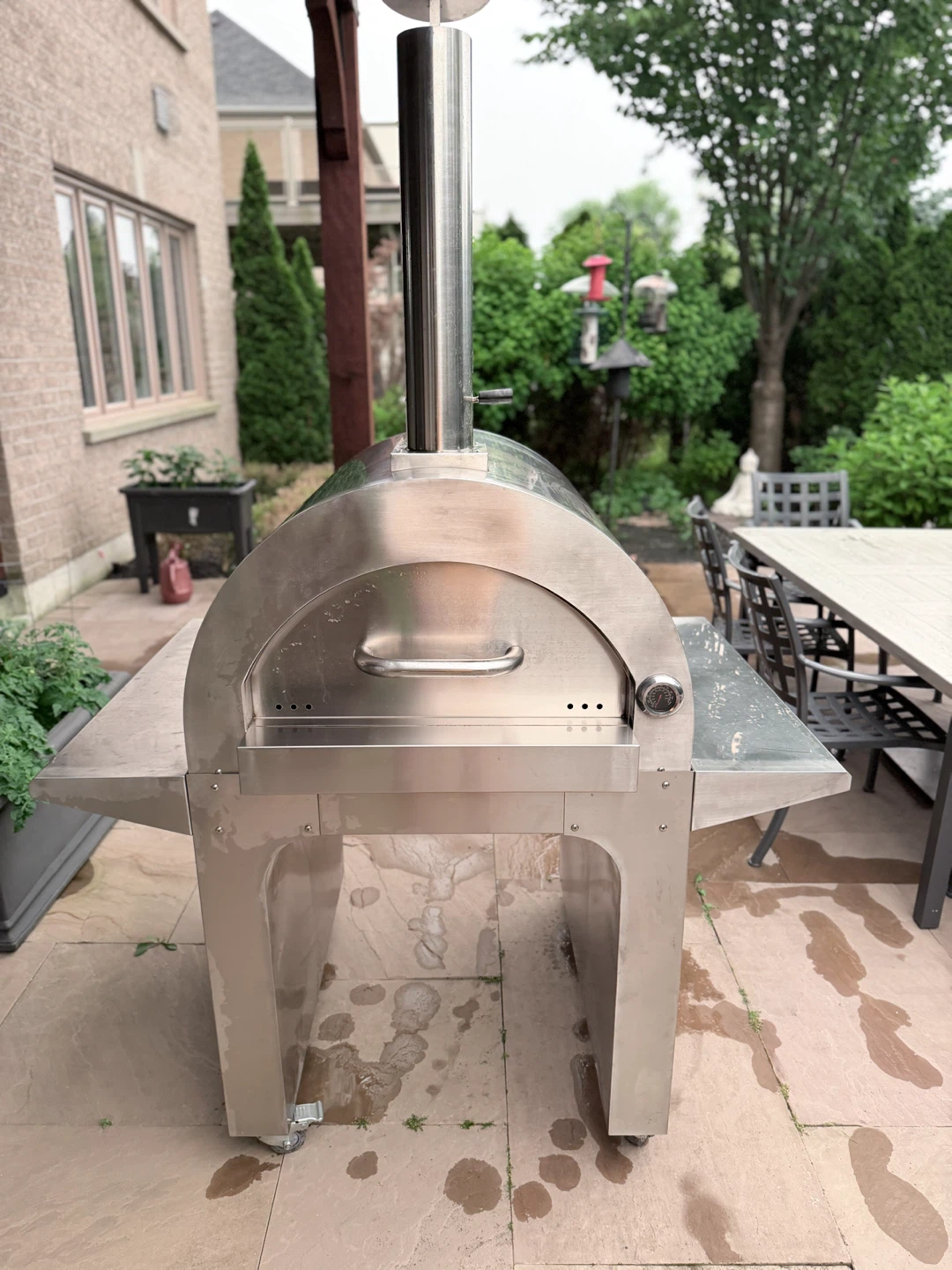 Stainless Steel Outdoor Pizza Oven